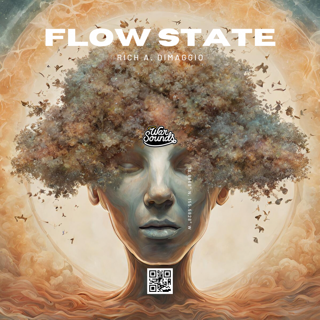 Blue Sky Minimal Abstract Album Cover - 1